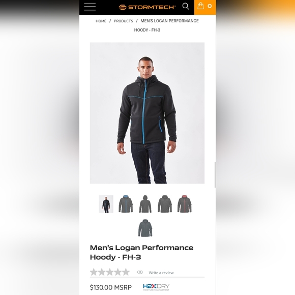 NEW! Stormtech Performance Hoodie (Mens Small) - Picture 2 of 15